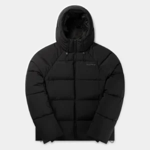 Black Relaxed Puffer