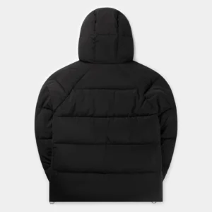 Black Relaxed Puffer